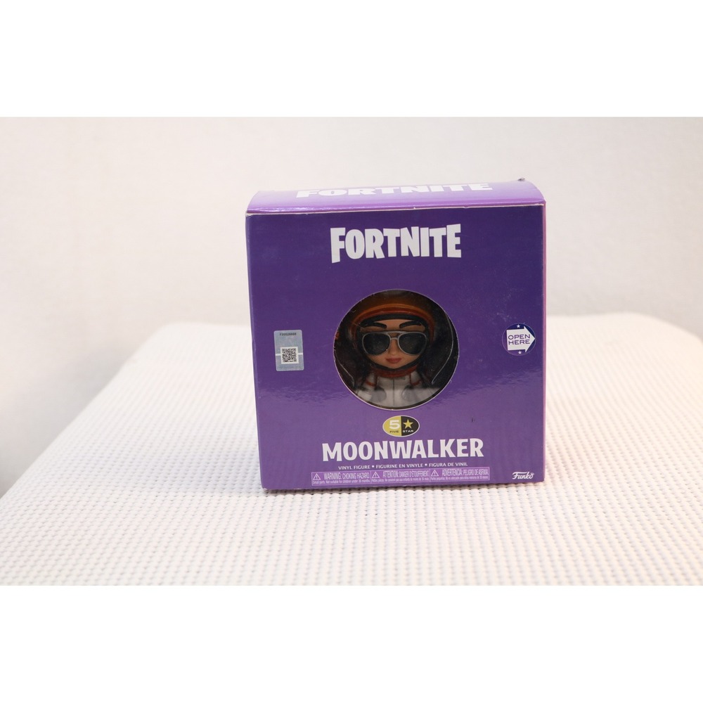 Funko 5 Star Fortnite Moonwalker Vinyl Figure White Orange Astronaut E16